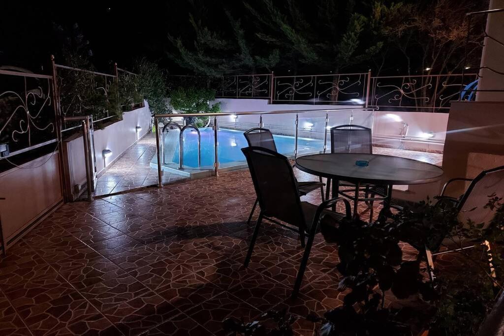 Violet Studio Με Πισίνα Golos Dış mekan fotoğraf